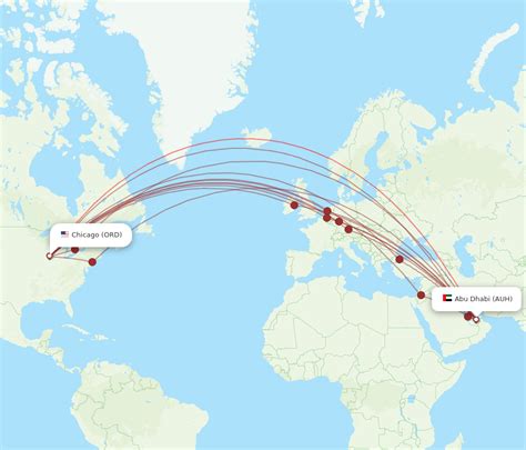 $388 Flights from Abu Dhabi (AUH) to Chicago (ORD) .